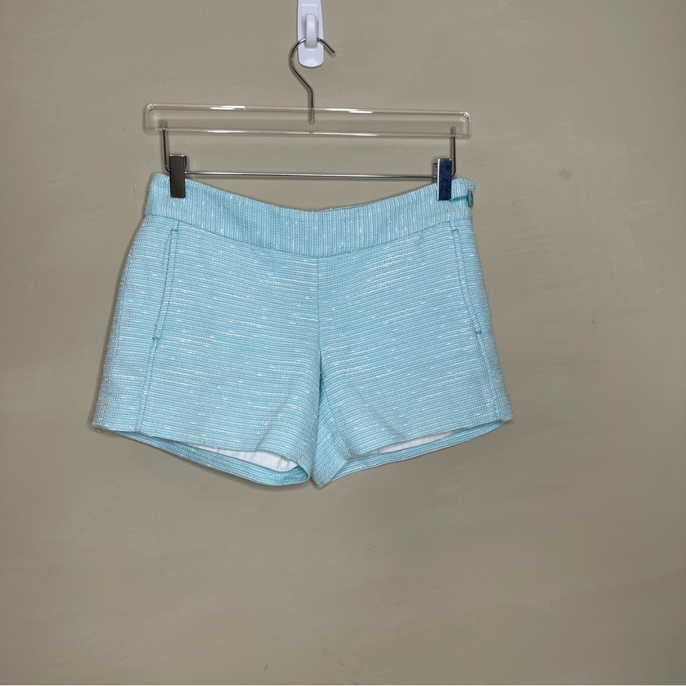 Lilly Pulitzer Lilly Pulitzer - Blue Swirly Boucle Shorts